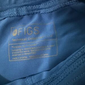 Figs Technical Collection Blue Scrub bottoms